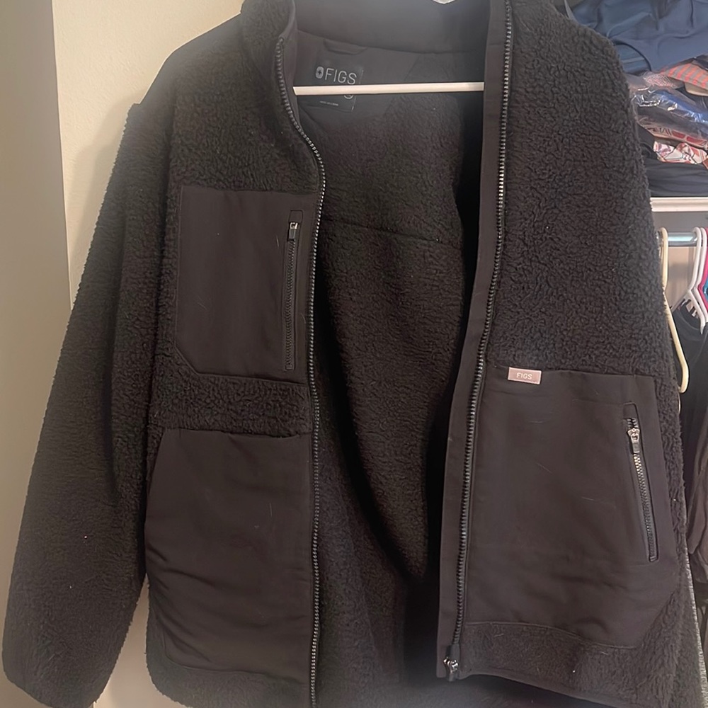Xl black figs jacket.